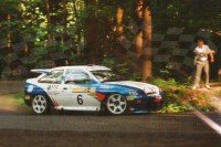 33. Yves Loubet i Michał Kociołek- Ford Escort Cosworth RS.   (To zdjęcie w pełnej rozdzielczości możesz kupić na www.kwa-kwa.pl )