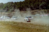 72. Adam Polak, Jacek Ptaszek - Toyoty Celica GT4 i Tomasz Skarżyński - Mitsubishi Lancer Evo III   (To zdjęcie w pełnej rozdzielczości możesz kupić na www.kwa-kwa.pl )