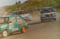 55. Nr.112.Marcin Ślusarczyk, nr.107.Arkadiusz Młotek - Polskie Fiaty 126p i Grzegorz Baran - Renault Clio Williams   (To zdjęcie w pełnej rozdzielczości możesz kupić na www.kwa-kwa.pl )