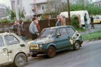 13. Polski Fiat 126p załogi Jacek Miller i Jarosław Kośmider.   (To zdjęcie w pełnej rozdzielczości możesz kupić na www.kwa-kwa.pl )