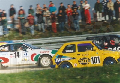 46. Antoni Skudło - Polski Fiat 126p, Adam Polak - Toyota Celica GT4.   (To zdjęcie w pełnej rozdzielczości możesz kupić na www.kwa-kwa.pl )