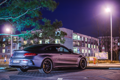 Mercedes-Benz C63 AMG S Coupe.