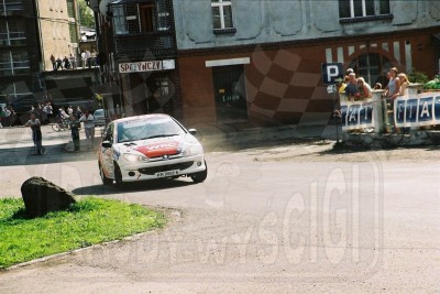 29. Artur Natkaniec i Mateusz Węgrzyn - Peugeot 206  (To zdjęcie w pełnej rozdzielczości możesz kupić na www.kwa-kwa.pl )