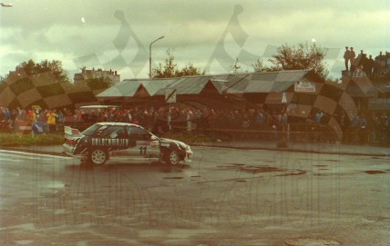5. Leszek Kuzaj i Jakub Mroczkowski - Mitsubishi Lancer Evo III   (To zdjęcie w pełnej rozdzielczości możesz kupić na www.kwa-kwa.pl )
