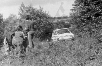 60. Krzysztof Koczur i Tadeusz Gasiński - Polski Fiat 126p Bis.   (To zdjęcie w pełnej rozdzielczości możesz kupić na www.kwa-kwa.pl )