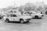 114. Nr.71.Wiesław Stec i Jerzy Bigos - Opel Manta 2000E, nr.90.Hans Britth i Anders Dawidson - Opel Kadett GSi 16V.   (To zdjęcie w pełnej rozdzielczości możesz kupić na www.kwa-kwa.pl )