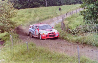 55. Tomasz Czopik i Dariusz Burkat - Mitsubishi Lancer Evo VI   (To zdjęcie w pełnej rozdzielczości możesz kupić na www.kwa-kwa.pl )