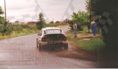 18. Jerzy Wierzbołowski i Bogusław Lepiarz - Ford Escort Cosworth RS   (To zdjęcie w pełnej rozdzielczości możesz kupić na www.kwa-kwa.pl )