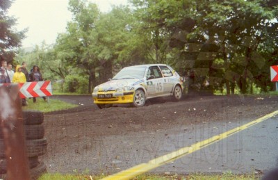 34. Grzegorz Grzyb i Przemysław Mazur - Peugeot 106 Rallye   (To zdjęcie w pełnej rozdzielczości możesz kupić na www.kwa-kwa.pl )