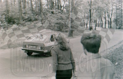 Andrzej Witkowicz i Marek Rompel - Fiat 128 Sport 3 porte. To zdjęcie w pełnej rozdzielczości możesz kupić na http://kwa-kwa.pl