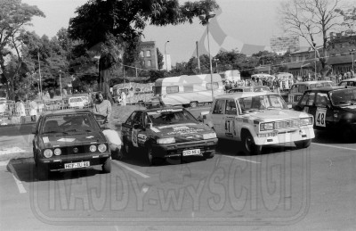 10. Nr.46.W.D.Schultz i Holger Lohndorf - Toyota Corolla, nr.47.K.D.Schulce i R.Schmidt - Łada 2105 MTX  (To zdjęcie w pełnej rozdzielczości możesz kupić na www.kwa-kwa.pl )