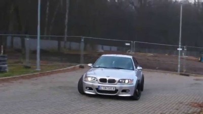 BMW M3 E46 GYMKHANA by Drift Competition Atlas Arena Łódź Poland 1080p 60fps