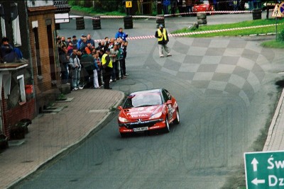 28. Łukasz Witas i Michał Kuśnierz - Peugeot 206 XS  (To zdjęcie w pełnej rozdzielczości możesz kupić na www.kwa-kwa.pl )