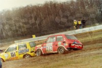 43. Włodzimierz Pawluczuk - Fiat Cinquecento, Antoni Skudło - Polski Fiat 126p   (To zdjęcie w pełnej rozdzielczości możesz kupić na www.kwa-kwa.pl )