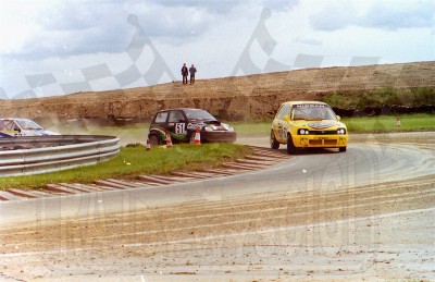 33. Antoni Skudło - Nissan Micra i Jacek Chojnacki - Fiat Cinquecento   (To zdjęcie w pełnej rozdzielczości możesz kupić na www.kwa-kwa.pl )