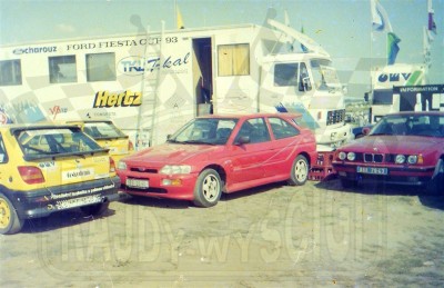 6. Parking Pucharu Forda Fiesta.   (To zdjęcie w pełnej rozdzielczości możesz kupić na www.kwa-kwa.pl )