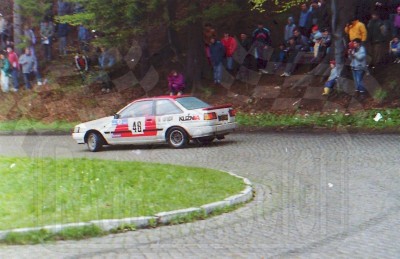 71. Piotr Kufrej i Malina Wiechowska - Toyota Corolla GT.   (To zdjęcie w pełnej rozdzielczości możesz kupić na www.kwa-kwa.pl )