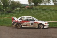 40. Arunas Lekavicius i Arvydas Vasiliauskas - Mitsubishi Lancer Evo IV     (To zdjęcie w pełnej rozdzielczości możesz kupić na www.kwa-kwa.pl )