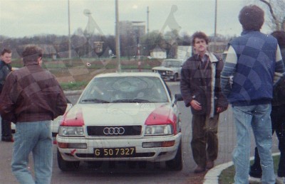 24. Wojciech Nosalik i Eryk Szafrański - Audi 90 Quattro.   (To zdjęcie w pełnej rozdzielczości możesz kupić na www.kwa-kwa.pl )