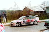 132. Cezary Fuchs i Tomasz Pacek - Ford Escort Cosworth RS.   (To zdjęcie w pełnej rozdzielczości możesz kupić na www.kwa-kwa.pl )