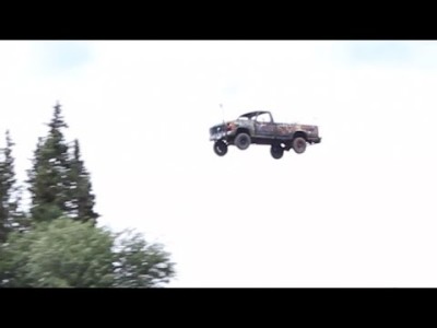 Launching Cars Off a Cliff for 4th of July, Alaska Reality NO Hollywood Drama