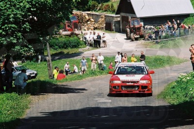 32. Zsolt Penzes i Janos Zachar - Mitsubishi Lancer Evo  (To zdjęcie w pełnej rozdzielczości możesz kupić na www.kwa-kwa.pl )