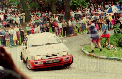 61. Zenon Sawicki i Dariusz Dekuczyński - Ford Sierra Saphire Cosworth RS.   (To zdjęcie w pełnej rozdzielczości możesz kupić na www.kwa-kwa.pl )