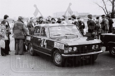 7. Franciszek Aromiński i Andrzej Komorowski - Polski Fiat 125p 1500  (To zdjęcie w pełnej rozdzielczości możesz kupić na www.kwa-kwa.pl )