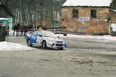 59. Piotr Maciejewski i Piotr Kowalski - Mitsubishi Lancer Evo VI  (To zdjęcie w pełnej rozdzielczości możesz kupić na www.kwa-kwa.pl )