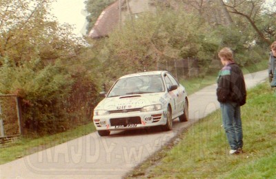 10. Andrzej Koper i Jakub Mroczkowski - Subaru Impreza WRX   (To zdjęcie w pełnej rozdzielczości możesz kupić na www.kwa-kwa.pl )