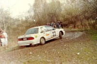 71. Ryszard Granica i Mieczysław Sieczkowski - Mitsubishi Galant VR4.   (To zdjęcie w pełnej rozdzielczości możesz kupić na www.kwa-kwa.pl )