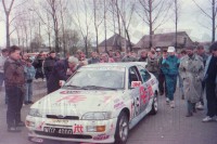 23. Cezary Fuchs i Tomasz Pacek - Ford Escort Cosworth RS.   (To zdjęcie w pełnej rozdzielczości możesz kupić na www.kwa-kwa.pl )