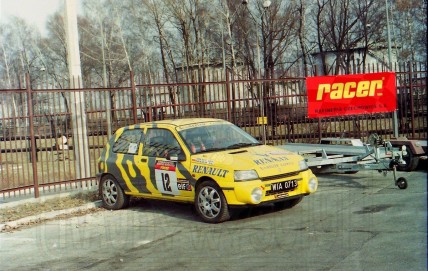 2. Renault Clio Williams załogi Marcin Keller i Tomasz Hajto   (To zdjęcie w pełnej rozdzielczości możesz kupić na www.kwa-kwa.pl )