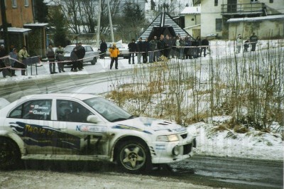 8. Zbigniew Gabryś i Maciej Baran - Mitsubishi Lancer Evo VI  (To zdjęcie w pełnej rozdzielczości możesz kupić na www.kwa-kwa.pl )
