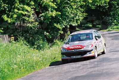 26. Andrzej Spława-Neyman i Bartosz Tumidajski - Peugeot 206  (To zdjęcie w pełnej rozdzielczości możesz kupić na www.kwa-kwa.pl )