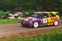 22. Dieter Depping i Fred Berssen - Ford Escort Cosworth RS.   (To zdjęcie w pełnej rozdzielczości możesz kupić na www.kwa-kwa.pl )