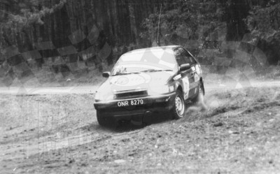 48. Marian Bublewicz i Jacek Wypych - Mazda 323 Turbo 4wd.   (To zdjęcie w pełnej rozdzielczości możesz kupić na www.kwa-kwa.pl )