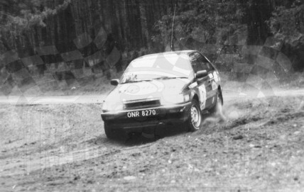 48. Marian Bublewicz i Jacek Wypych - Mazda 323 Turbo 4wd.   (To zdjęcie w pełnej rozdzielczości możesz kupić na www.kwa-kwa.pl )