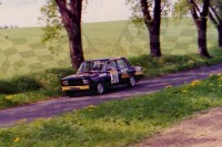 34. Jan Hamera i Adam Balawajder - Łada 2105.   (To zdjęcie w pełnej rozdzielczości możesz kupić na www.kwa-kwa.pl )