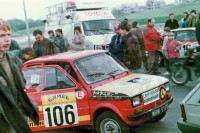 10. Polski Fiat 126p załogi Piotr Oryński i Jarosław Zbróg.   (To zdjęcie w pełnej rozdzielczości możesz kupić na www.kwa-kwa.pl )