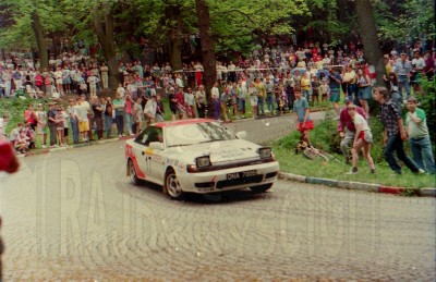 58. Krzysztof Hołowczyc i Maciej Wisławski - Toyota Celica GT4.   (To zdjęcie w pełnej rozdzielczości możesz kupić na www.kwa-kwa.pl )