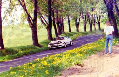 11. Paweł Przybylski i Krzysztof Gęborys - Toyota Celica GT4.   (To zdjęcie w pełnej rozdzielczości możesz kupić na www.kwa-kwa.pl )
