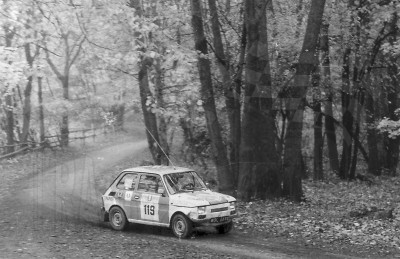 44. Maciej Maleszko i Mariusz Sobczak - Polski Fiat 126p.   (To zdjęcie w pełnej rozdzielczości możesz kupić na www.kwa-kwa.pl )