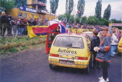 75. Damian Jurczak i Marek Grabiec - Fiat Cinquecento Sporting    (To zdjęcie w pełnej rozdzielczości możesz kupić na www.kwa-kwa.pl )