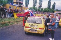 75. Damian Jurczak i Marek Grabiec - Fiat Cinquecento Sporting    (To zdjęcie w pełnej rozdzielczości możesz kupić na www.kwa-kwa.pl )