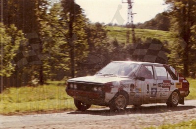 69. Krzysztof Hołowczyc i Robert Burchard - Polonez 1500 Turbo.   (To zdjęcie w pełnej rozdzielczości możesz kupić na www.kwa-kwa.pl )