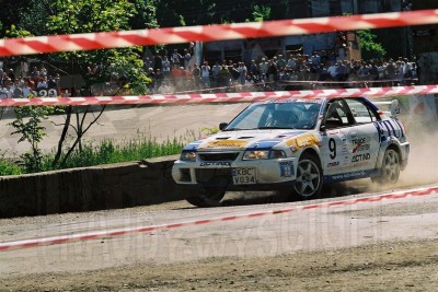 51. Michał Bębenek i Grzegorz Bębenek - Mitsubishi Lancer Evo V  (To zdjęcie w pełnej rozdzielczości możesz kupić na www.kwa-kwa.pl )