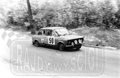 Andrzej Wodziński i Jan Wojciechowski - Fiat 128 Rally. To zdjęcie w pełnej rozdzielczości możesz kupić na http://kwa-kwa.pl