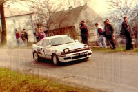 116. Paweł Przybylski i Krzysztof Gęborys - Toyota Celica GT4.   (To zdjęcie w pełnej rozdzielczości możesz kupić na www.kwa-kwa.pl )