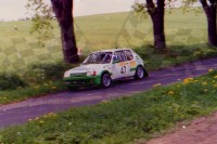 36. Robert Masłowski i Marek Szal - Peugeot 205 GTi.   (To zdjęcie w pełnej rozdzielczości możesz kupić na www.kwa-kwa.pl )